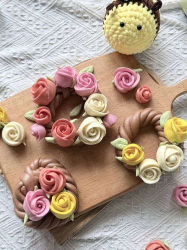 母親節玫瑰花圈饅頭體驗課